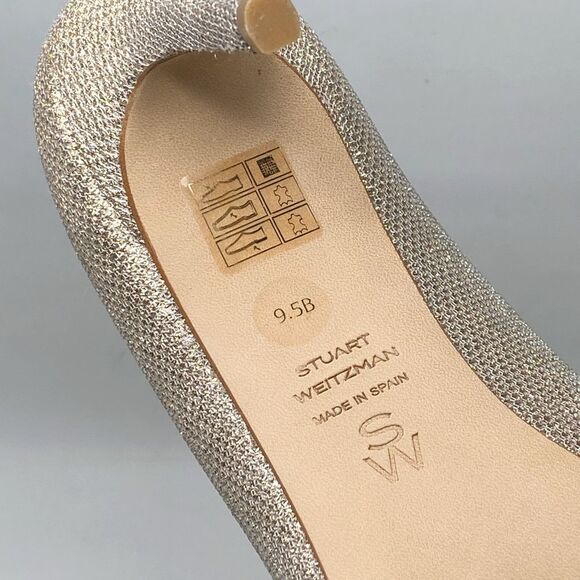 Stuart Weitzman Metallic Classic Pumps size 9.5 - Picture 11 of 11